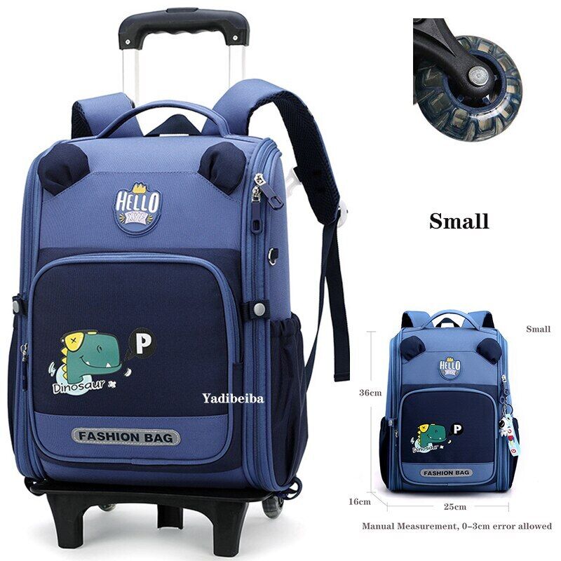 School Bag Wheels School Trolley Backpack Girls Wheeled Backpack School Bags