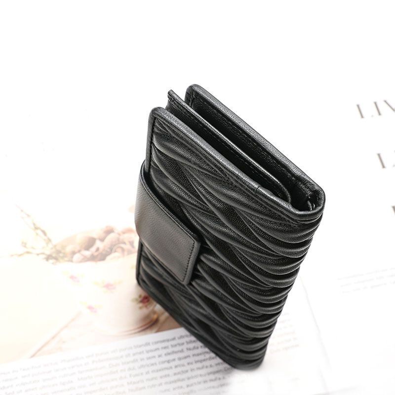 Genuine Leather Wallet Long Large Handbag Zipper Multifunctional 16*10*3 CM 1 PC