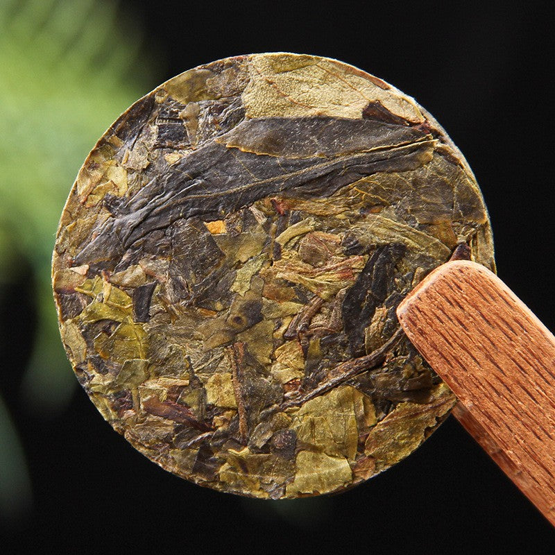 500g Raw Pu'er Yunnan Ancient Tree Golden Golden Loose Packed Mini Tea Cakes