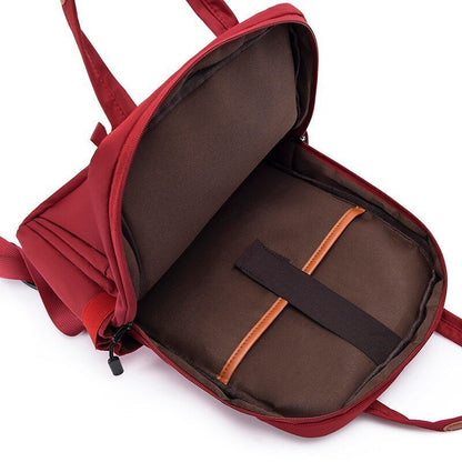 Waterproof 14'' Laptop Backpack Large Travel Bag School Rucksacks Bags Polyester