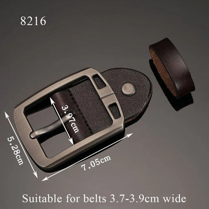 Men Belt Head Alloy Replacement Parts Jeans Waistband DIY Craft Sewing Accessory