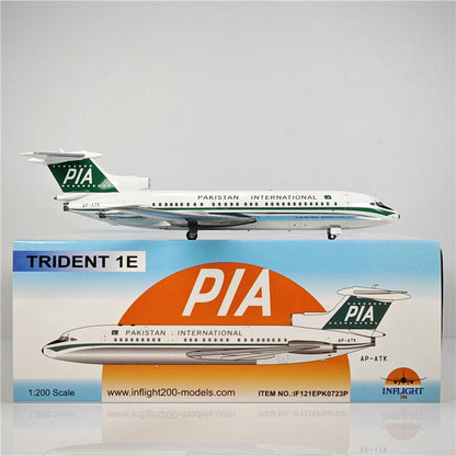 1:200 Inflight PIA TRIDENT 1E Passenger Airplane Diecast Aircraft Model