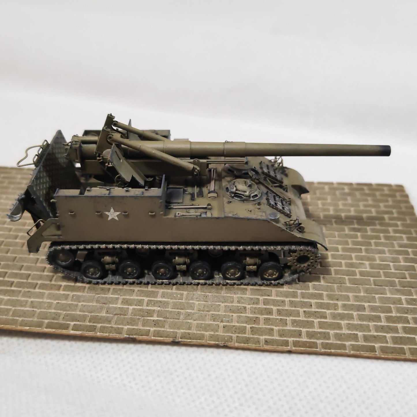 155mm Gun Motor Carriage M40 tank US 1/72 finished model