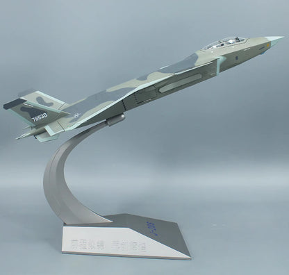 45CM 1:48 J-20S Stealth Fighter Aircraft Plane Diecast Military Airplane Model