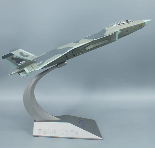 45CM 1:48 J-20S Stealth Fighter Aircraft Plane Diecast Military Airplane Model