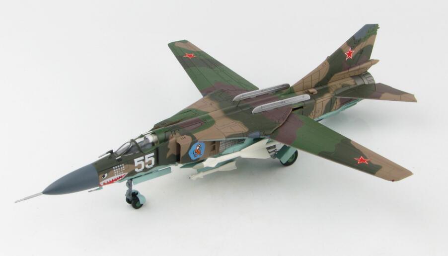 HM MIG-23MLD White 55 120 IAP Bagram AB 1/72 diecast plane model aircraft