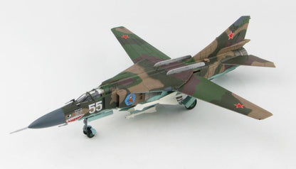 HM MIG-23MLD White 55 120 IAP Bagram AB 1/72 diecast plane model aircraft