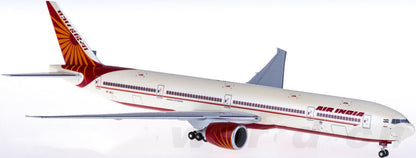 1:200 37CM Hogan AIR INDIA BOEING 777-300ER Passenger Airplane ABS Plastic Model
