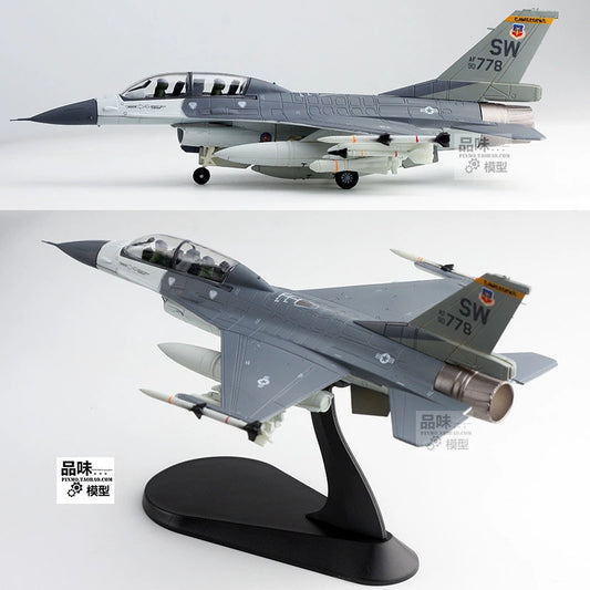 1/72 WLTK F-16D MiG Fighter Airplane Squadron 19th Mig-Slayer Finished Model