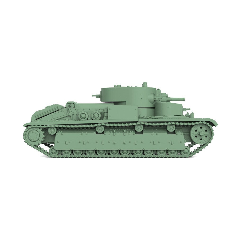 SSMODEL SS583 1/200/350/700 Military Model Kit Soviet T-28 1938 Medium Tank