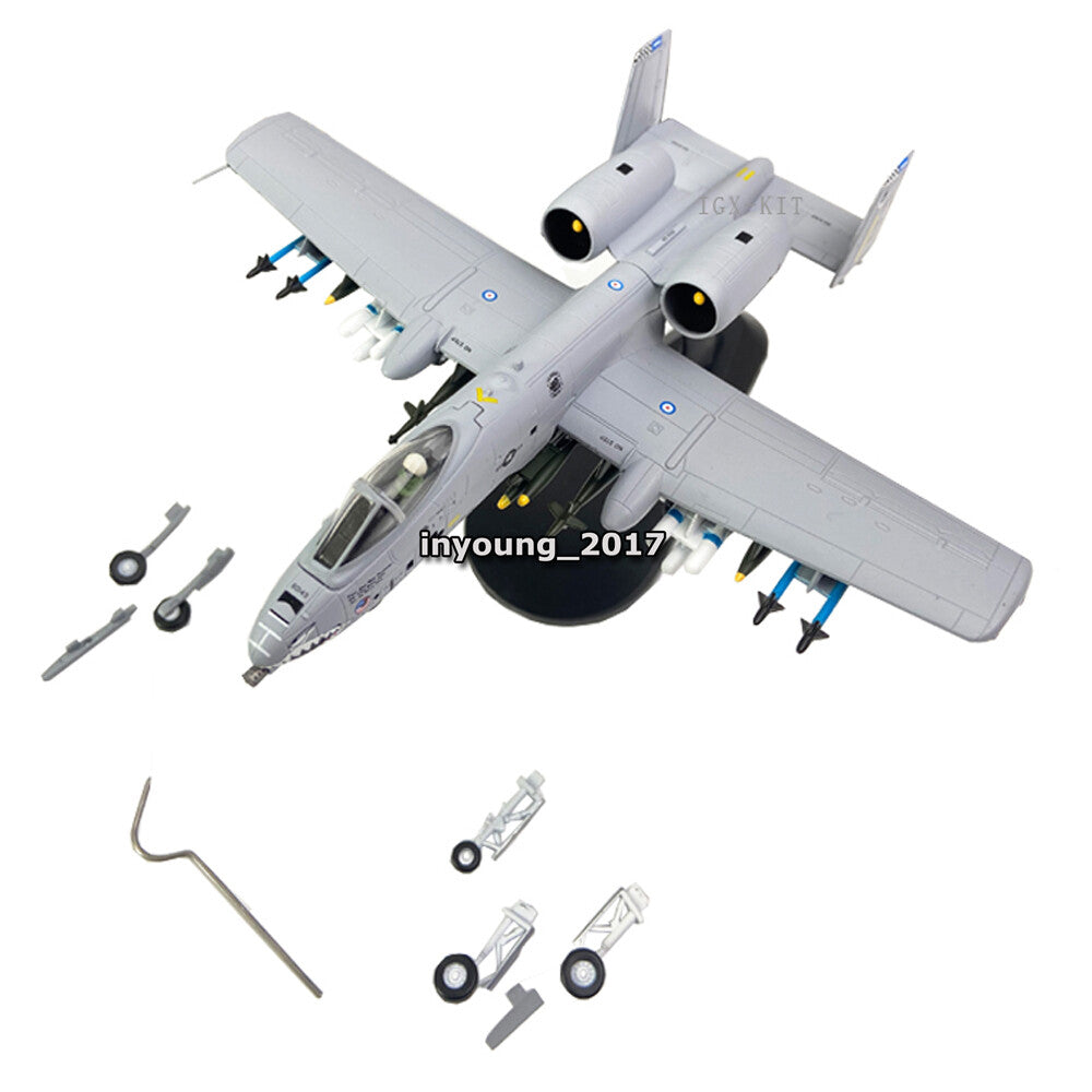 1:100 Fairchild Republic A-10 Thunderbolt II Airplane Model Diecast Plane Model