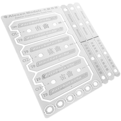 Stainless Steel Etching Saw Blade Model Plate Cutting Separating Tool for Gundam