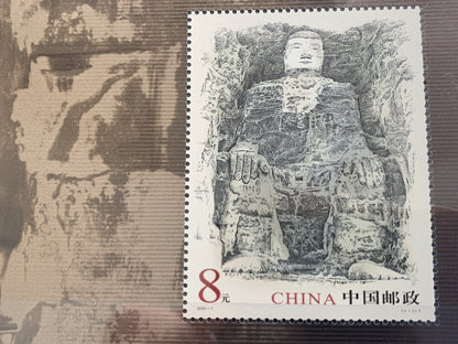 China Stamp 2003-7 Scott 3273 Leshan Giant Buddha S/S Relic Heritage 樂山大佛