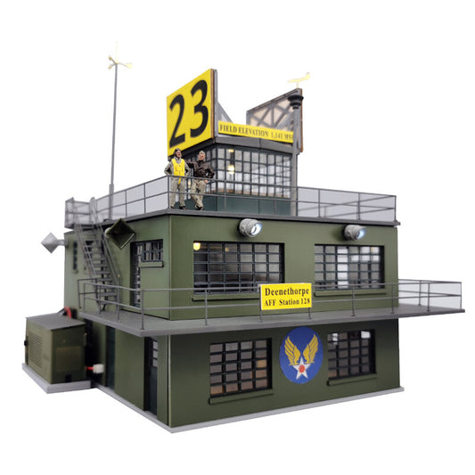 1:72 Us Military Airport Scene Control Building Command Building Model Lights