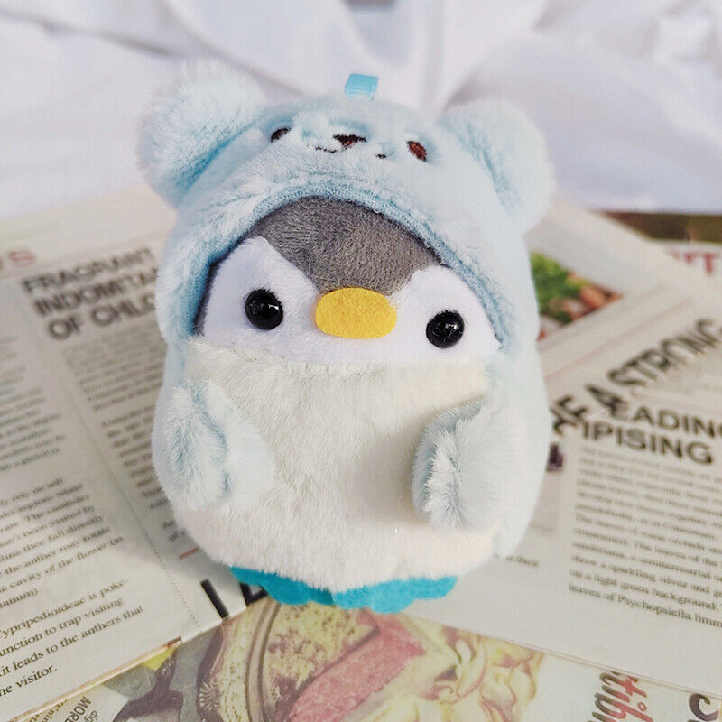 Plush Keychain Cute Penguin Doll Bag Pendants Keychains Toys Creative Key Chain
