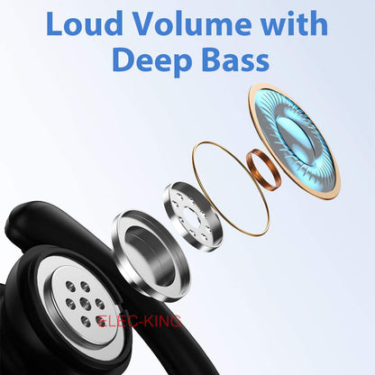 Bluetooth 5.0 Headset TWS Wireless Earphones Earbuds Stereo Headphones Ear Hook