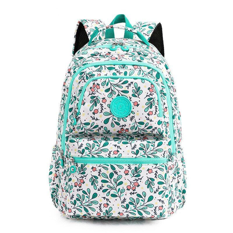 Backpack Large School Bags Anti-theft Nylon Waterproof Travel Rucksack Polyester