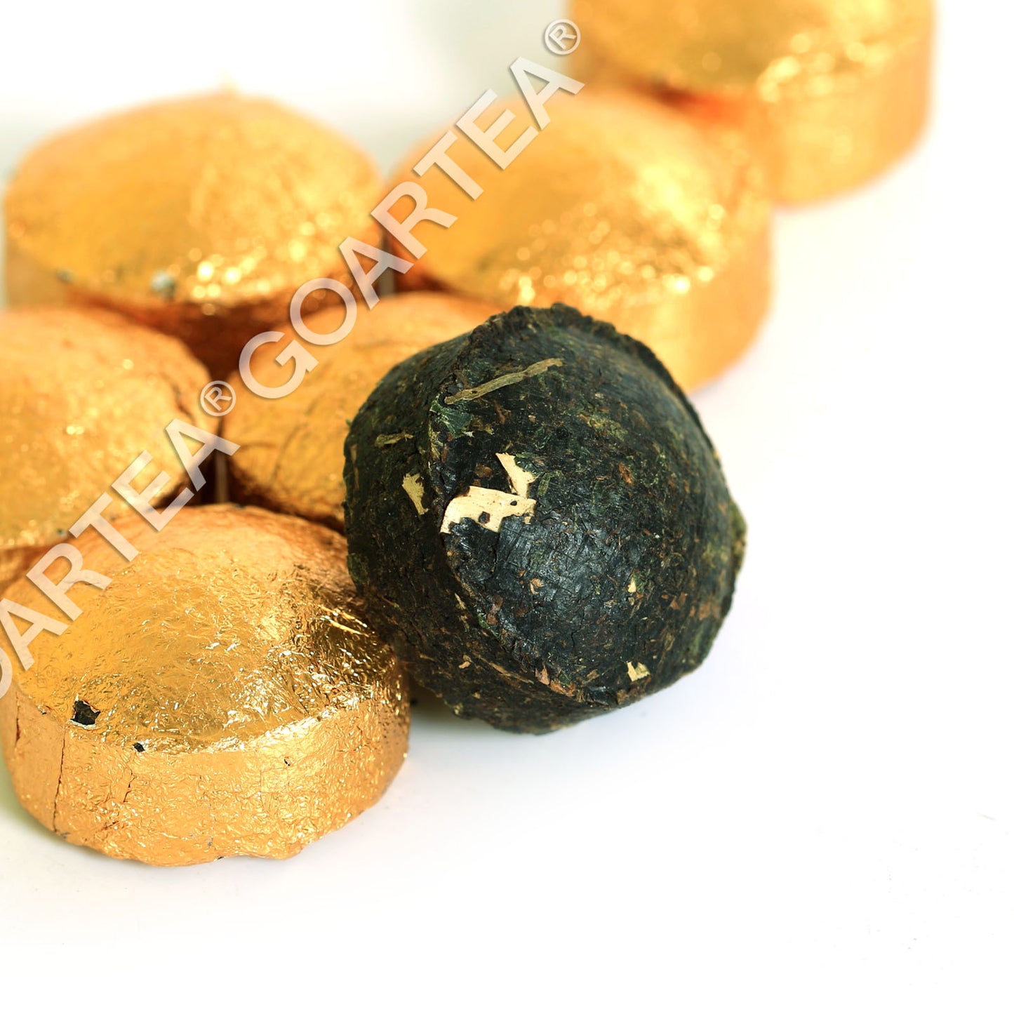 GOARTEA 2015 Year Sticky Glutinous Rice Puer Tea Pu'er Puerh Tea Mini Ripe Cake-