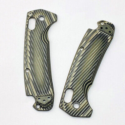 1 Pair G10 Handle Scale for Benchmade North Fork 15031 Twill Military Green
