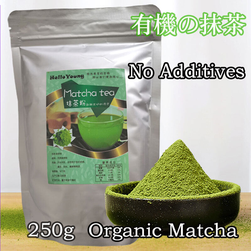 50-500g Organic Matcha Green Tea Powder Unsweetened 100% Natural Latte & Tea