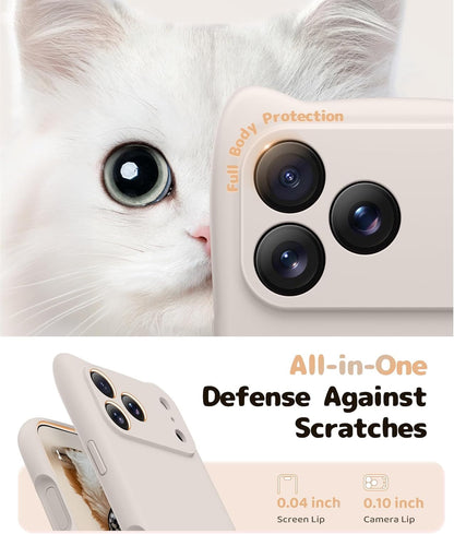 Magnetic for Iphone 17 Pro Max Case, [Compatible with Magsafe] [Full Camera Prot