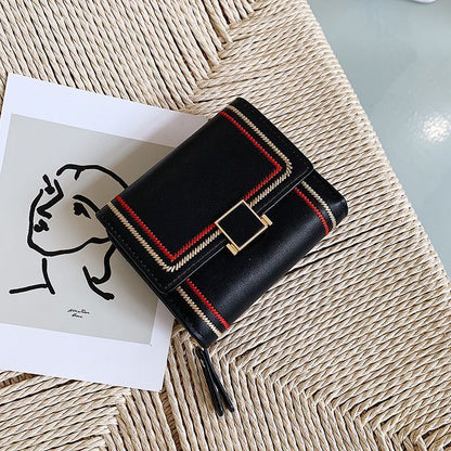 Wallet Cute Student Short Wallets Small Fashion Purse Coin Purse Card Holder 1PC