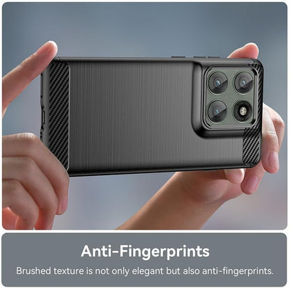 For Motorola Edge 2025 Case: Shock-Absorption Flexible TPU Rubber Protective Cov