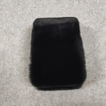 Women Scarves Solid Color Winter Warm Thicken Wraps Shawl 100x13cm Imitation Fur