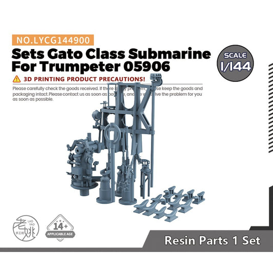 Yao's Studio LYCG144900 1/144 Model Gato Class Submarine With Trumpeter 05906