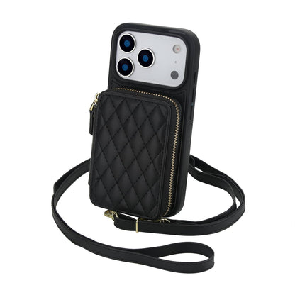 Crossbody Wallet Case for iPhone 17 Pro Max/Air/17 Pro/17 Zipper Handbag Purse