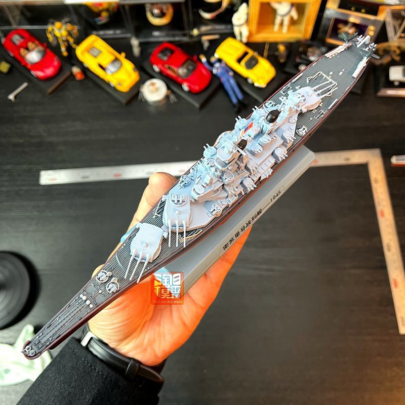 1/1000 U.S.A USS Missouri Battleships Warship Model