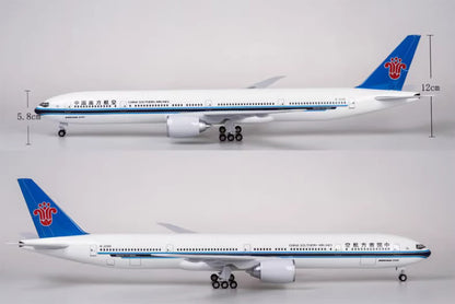 1:157 47CM CHINA SOUTHERN BOEING 777-300ER Airplane Landing Gear Resin Model