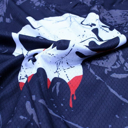 Downhill Jersey Skull Men Mountain Bike Offroad MX Cycling Clothes MTB Bicycle