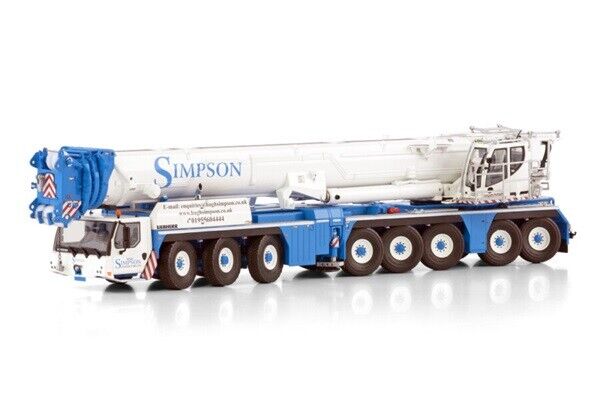 1:50 WSI LIEBHERR LTM1650-8.1 Crane Bok Seng Construction Machine Diecast Model