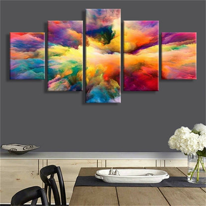 Abstract Art 5 P HD Print Canvas Wall Art for Living Room Home Decor Unframed