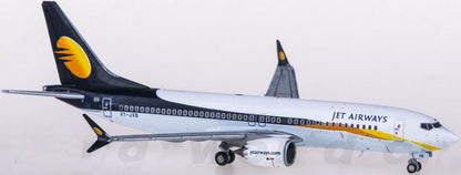 1:400 JC Wings JET AIRWAYS Air BOEING 737 MAX 8 Passenger Airplane Diecast Model