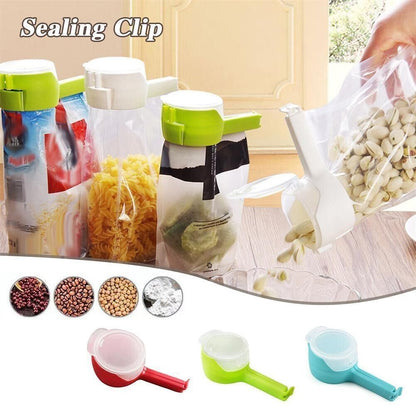 5Pcs Selladoras de Bolsa al Vacio Herramienta de Cocina Sellador de Bag Comida