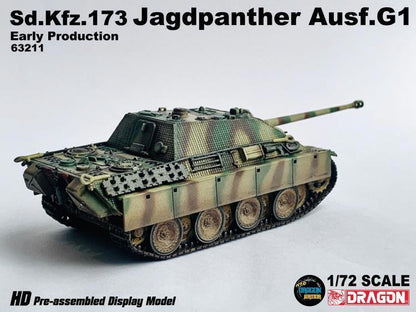 Dragon 63211 1/72 Sd.Kfz.173 Cheetah Tank Destroyer G1 Early Finished Model