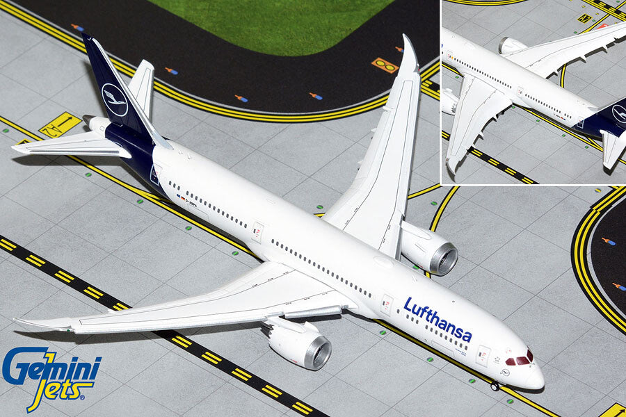 1:400 GeminiJets Lufthansa BOEING B787-9 Airplane Diecast Plane Aircraft Model