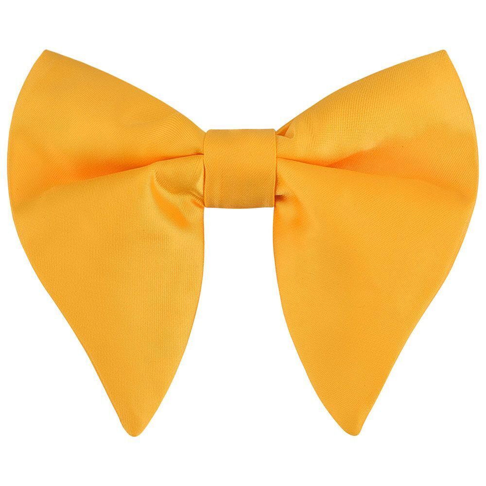 Men Bow Tie Silk Polyester Classic For Party Wedding Big Bowknot Casual Neckties