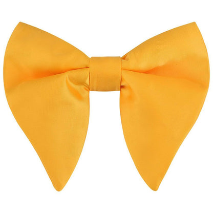 Men Bow Tie Silk Polyester Classic For Party Wedding Big Bowknot Casual Neckties