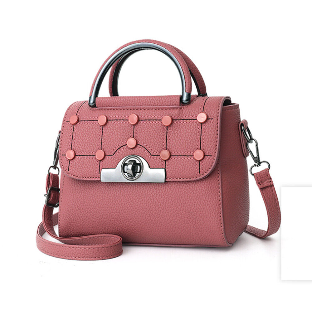 New Women's Ladies Shoulder Bag Faux Leather Handbags Cross Body Tote Bag Purse