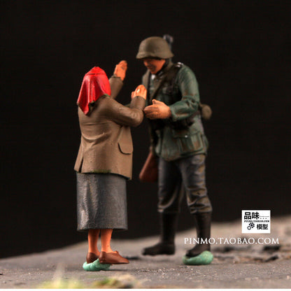 1/72 World War II Soldier Farewell Soldier Model
