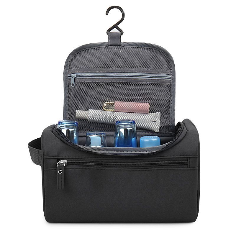 Makeup Bag Waterproof Nylon Travel Cosmetic Bag Organizer Case Toiletry Bag 1 PC