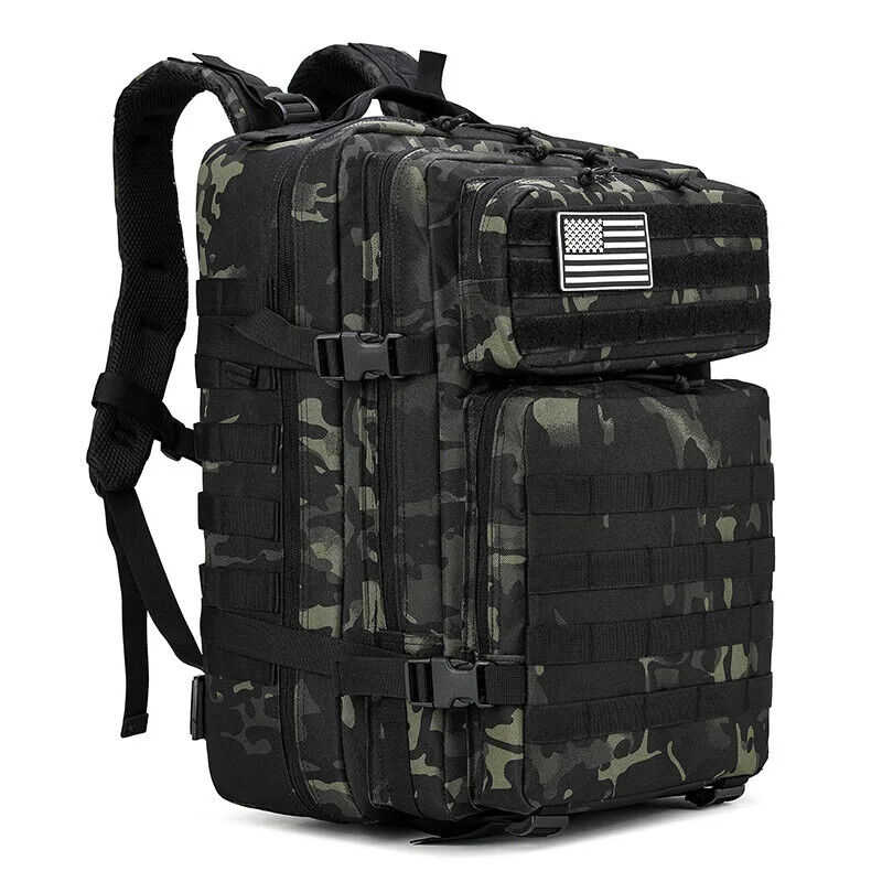 50L 1000D Hunting Bag Backpack Outdoor Rucksacks Tactical Sports Camping Hiking