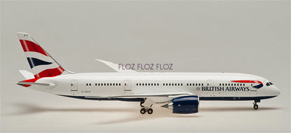 for Inflight for British Airways for Boeing 787-8 G-ZBJA 1:200 plane Pre-built