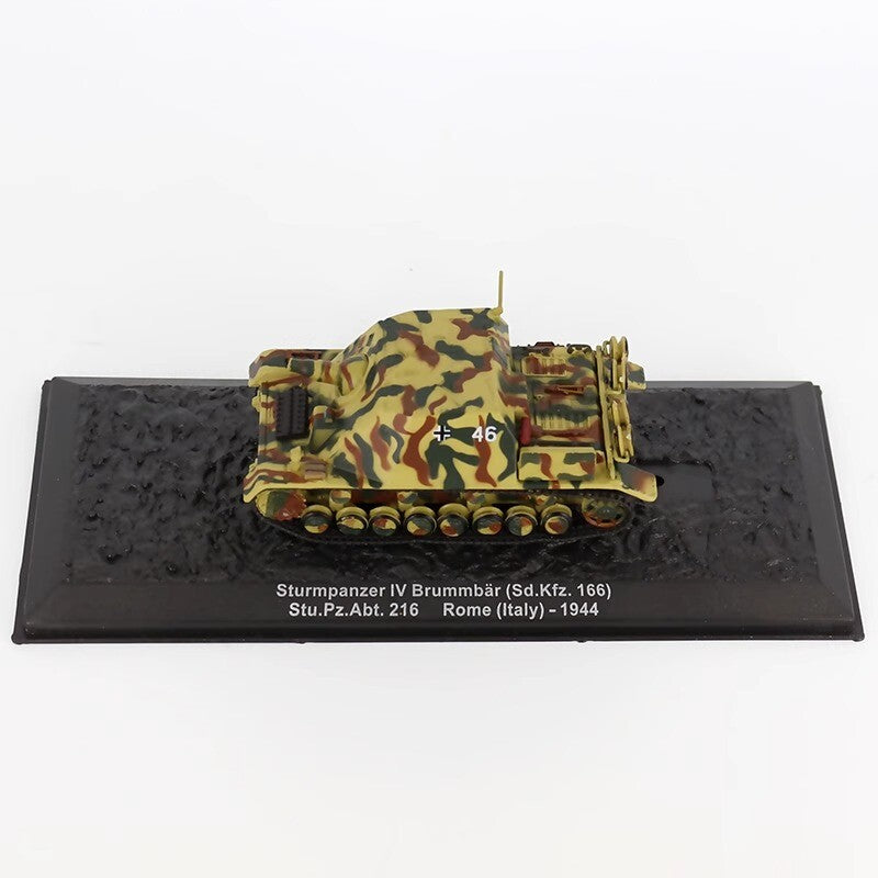 IXO 1/72 German Grizzly Assault Tiger Tank Ornament Army Alloy Model Ornament