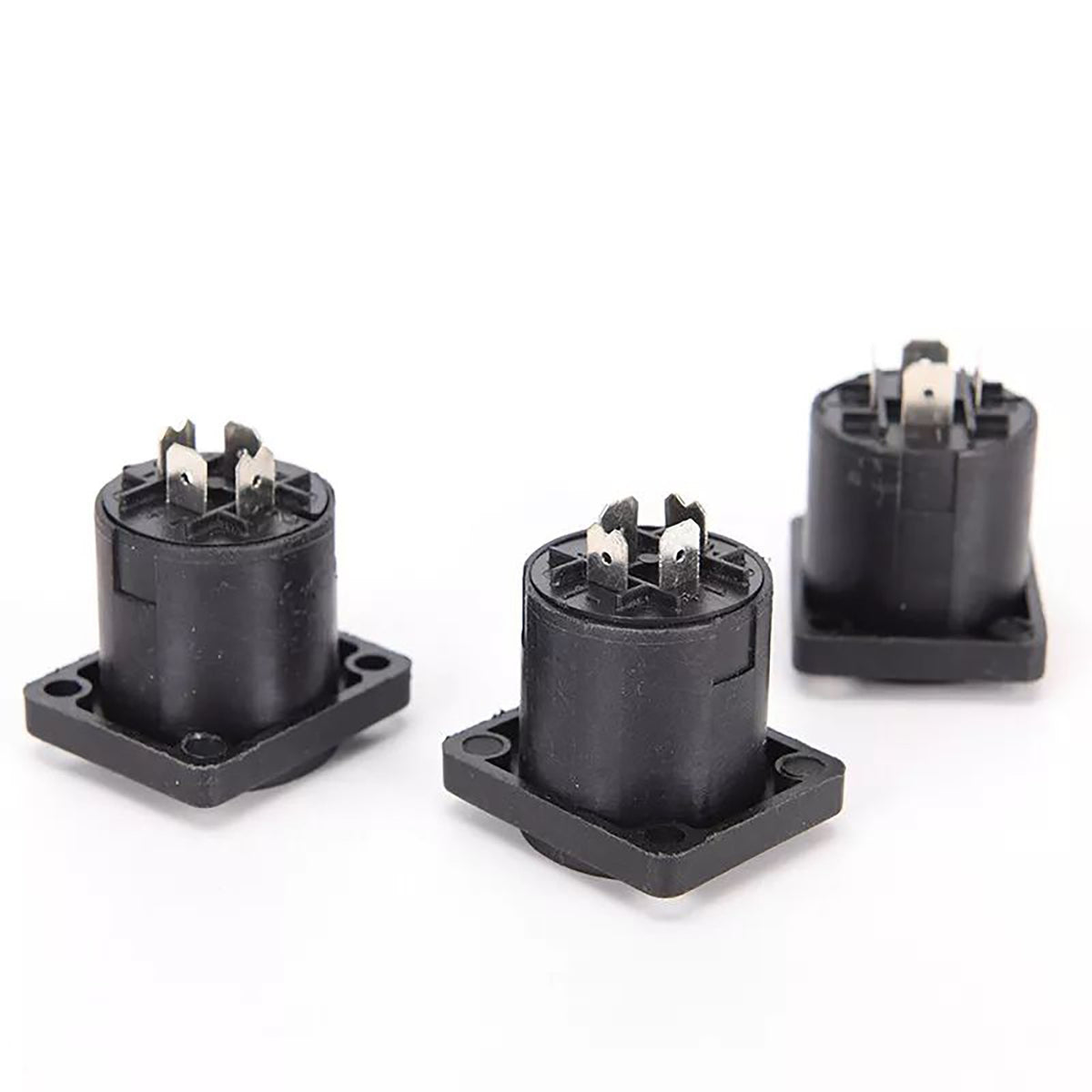10X Speakon 4 Pin Female jack Compatible Audio Cable Panel Socket Connector
