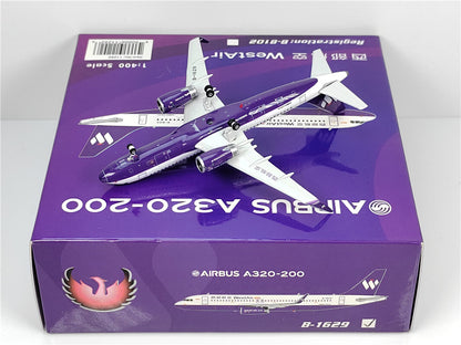1:400 Phoenix WestAir AIRBUS A320 Airplane Diecast Aircraft Plane Model