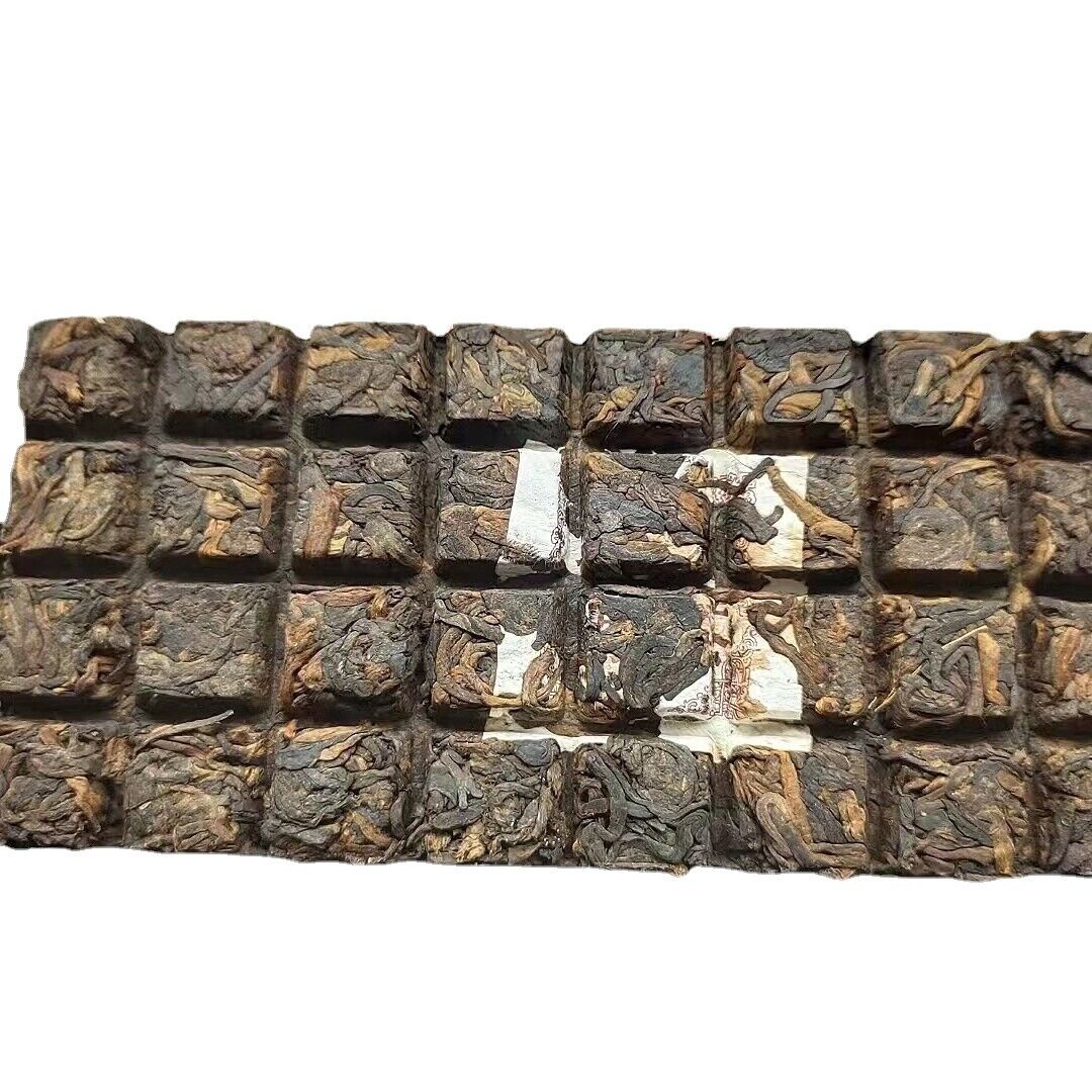 250g Yunnan 2015 Tea Old Tea Head Ripe Tea Pu-erh Tea Brick Tea